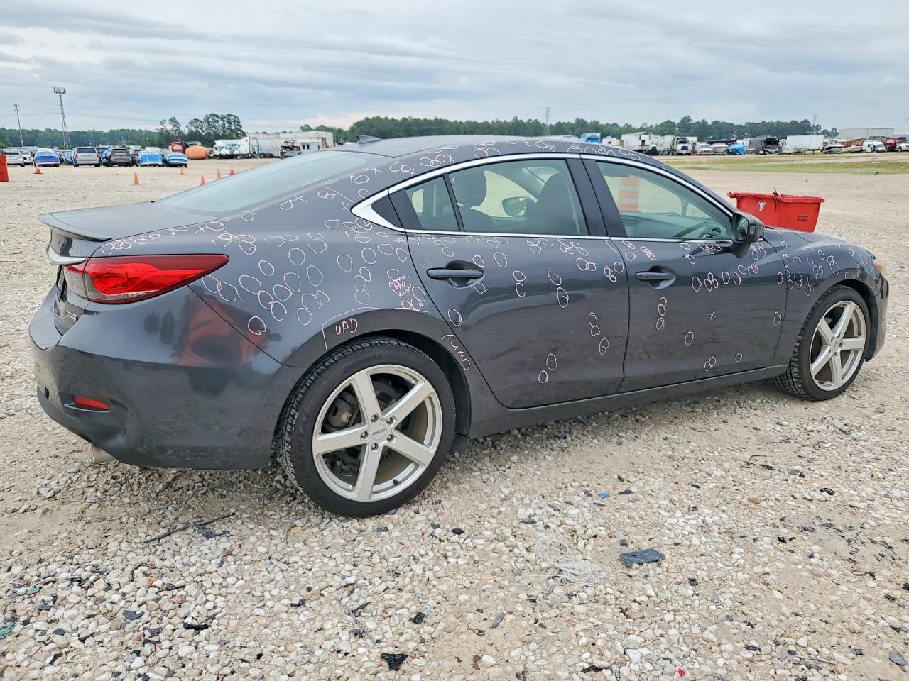 2015 Mazda 6 Gray vin: JM1GJ1W58F1191240