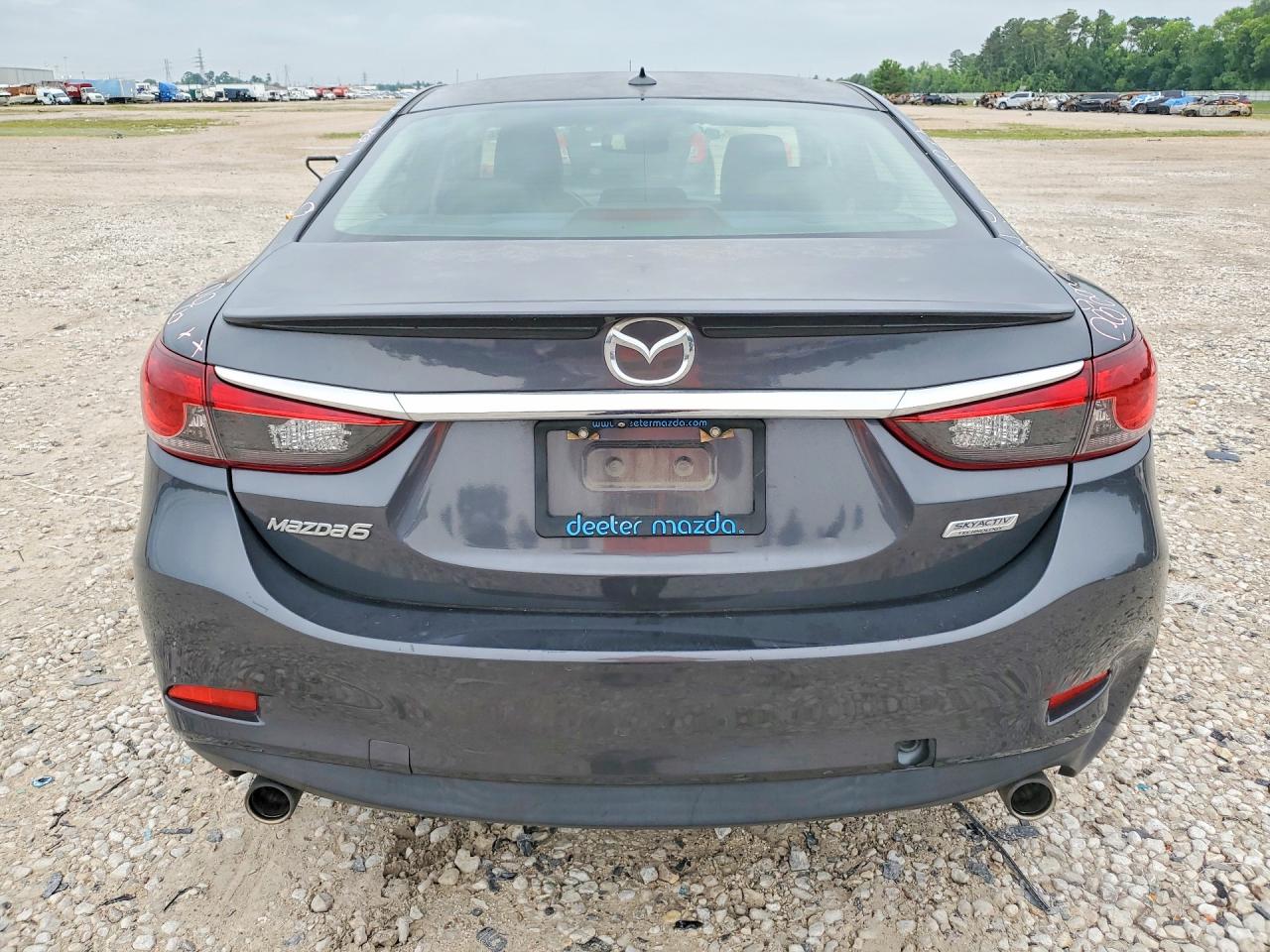2015 Mazda 6 Gray vin: JM1GJ1W58F1191240