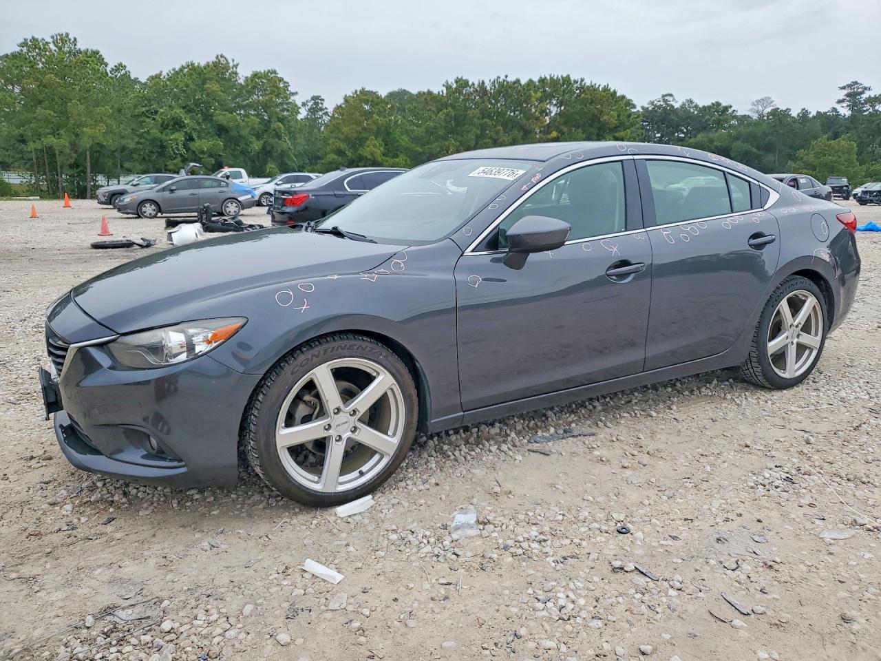 2015 Mazda 6 Gray vin: JM1GJ1W58F1191240