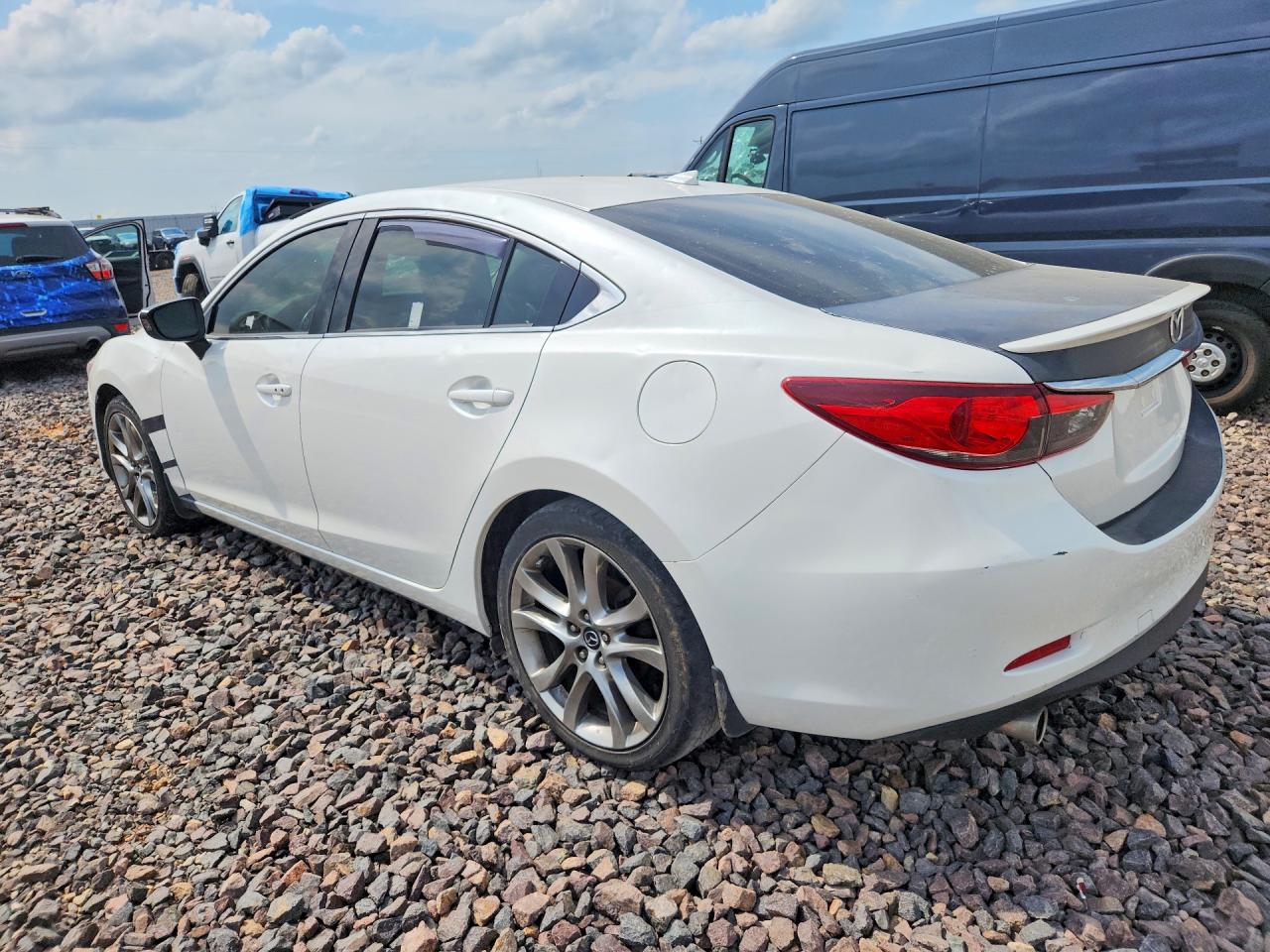 2015 Mazda 6 Grand Touring Silver vin: JM1GJ1W58F1214175