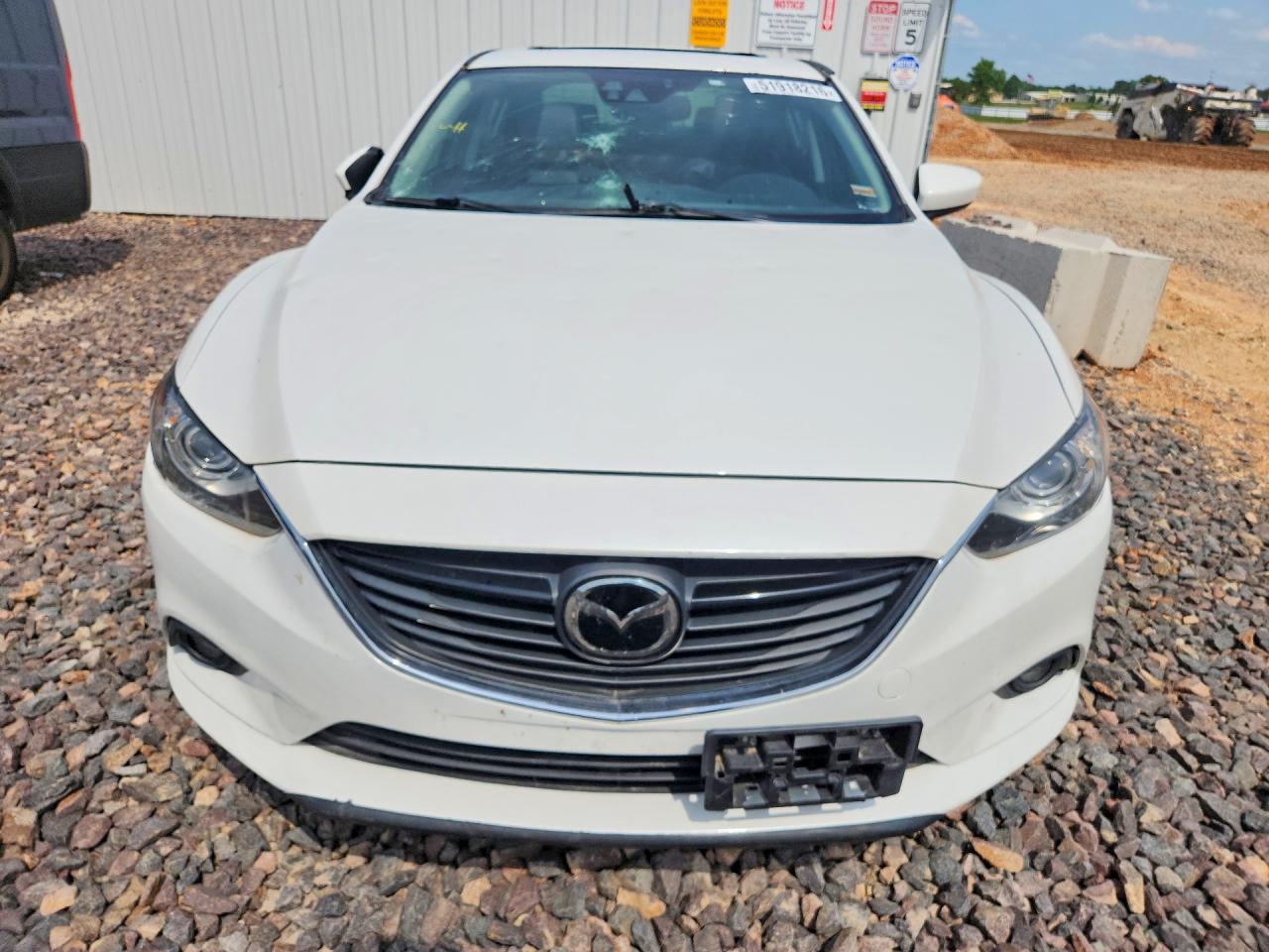 2015 Mazda 6 Grand Touring Silver vin: JM1GJ1W58F1214175