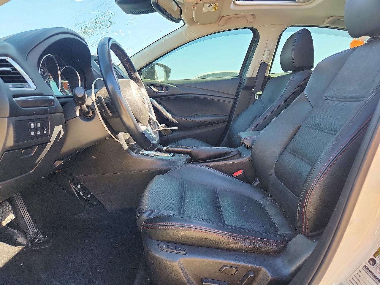2015 Mazda 6 Grand Touring Silver vin: JM1GJ1W58F1214175