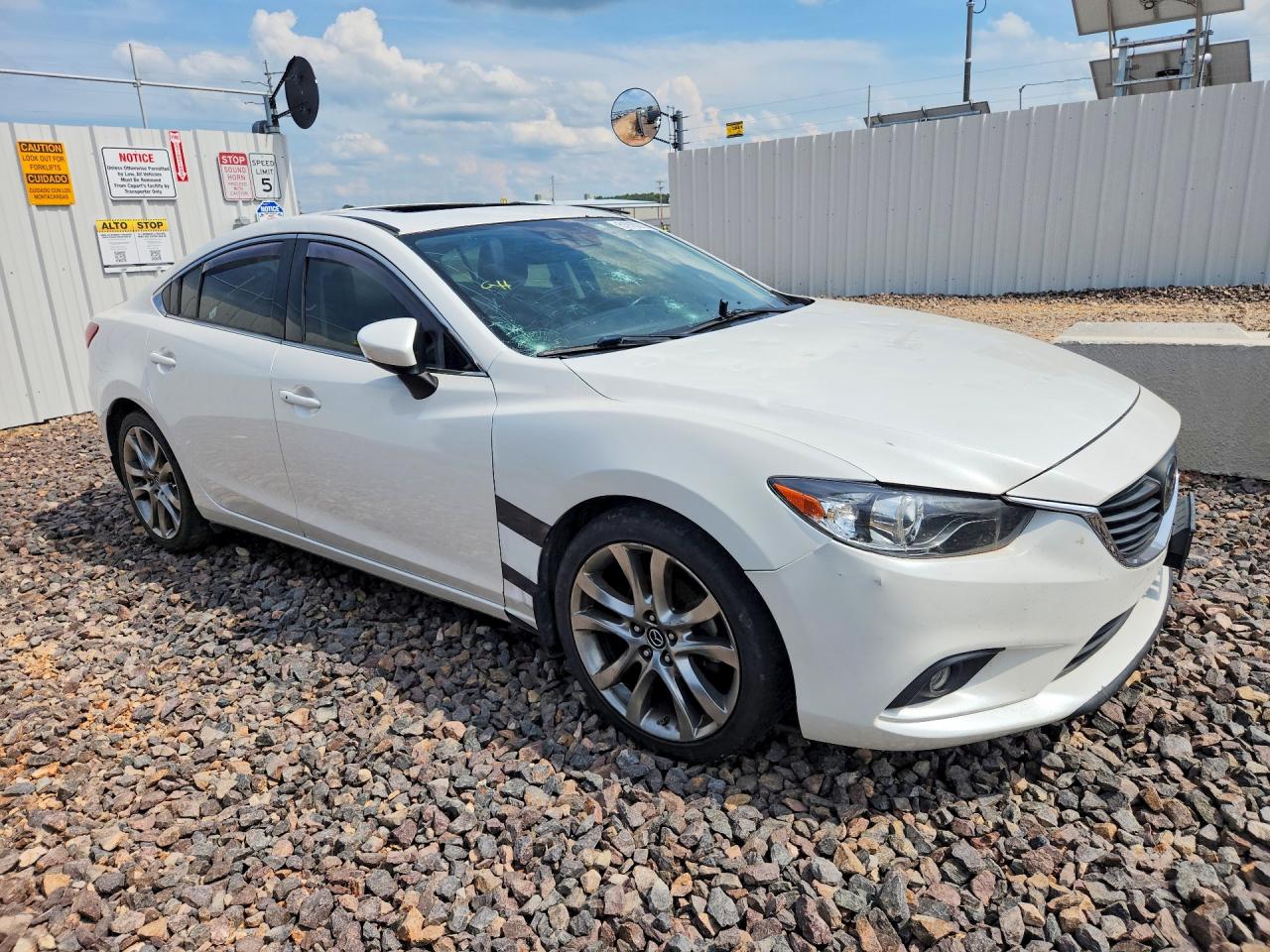 2015 Mazda 6 Grand Touring Silver vin: JM1GJ1W58F1214175