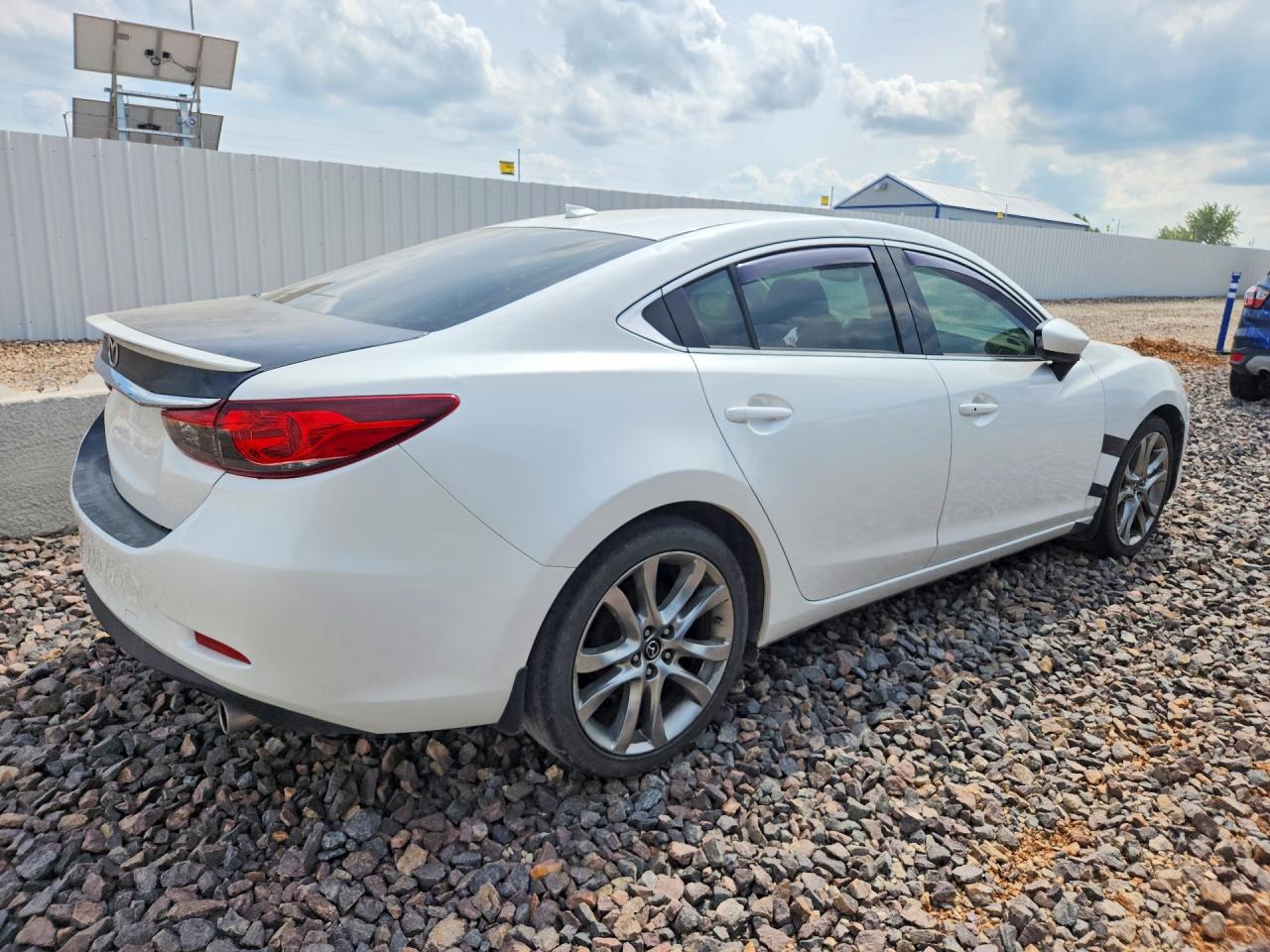 2015 Mazda 6 Grand Touring Silver vin: JM1GJ1W58F1214175