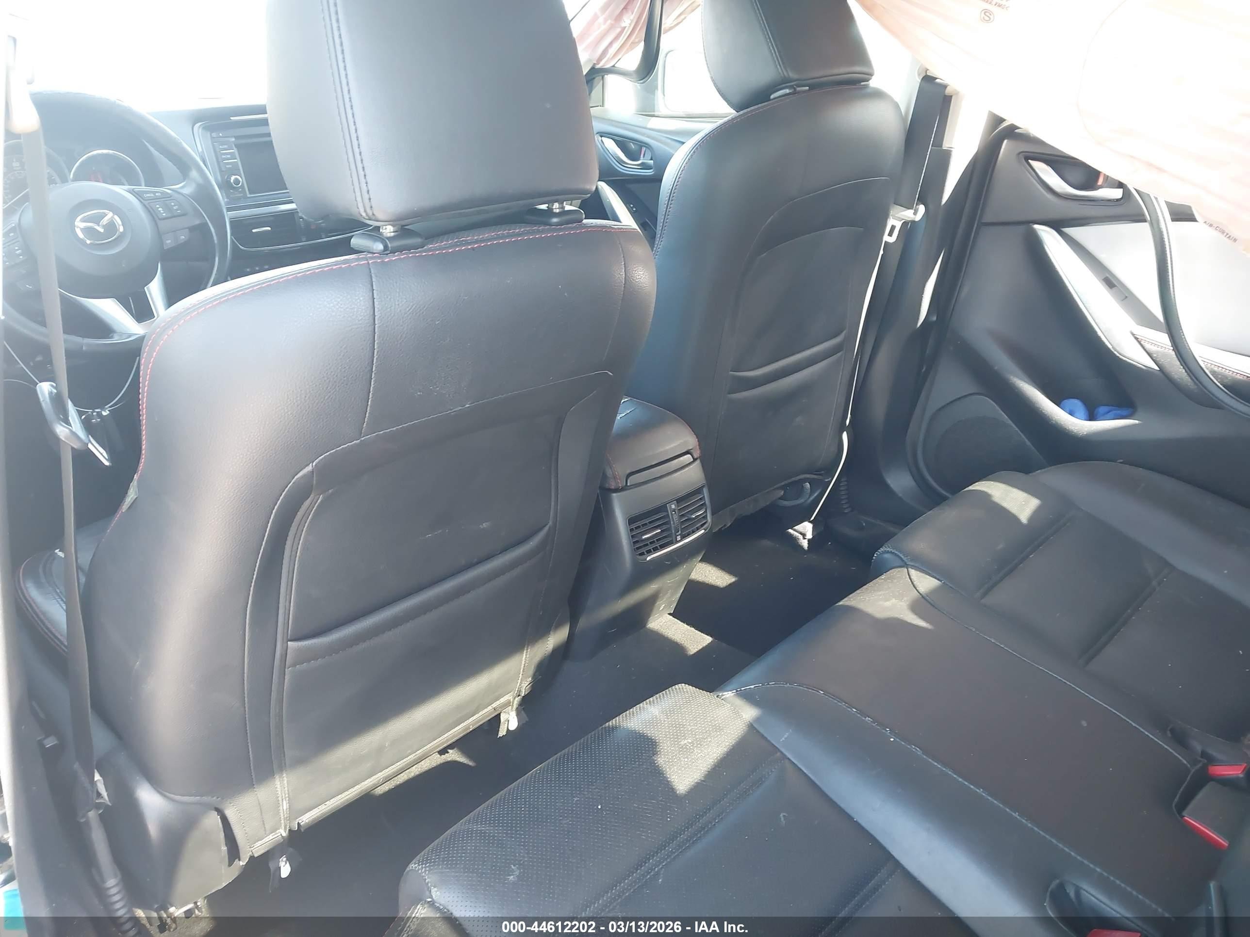 2014 Mazda Mazda6 I Grand Touring Черный vin: JM1GJ1W59E1102547