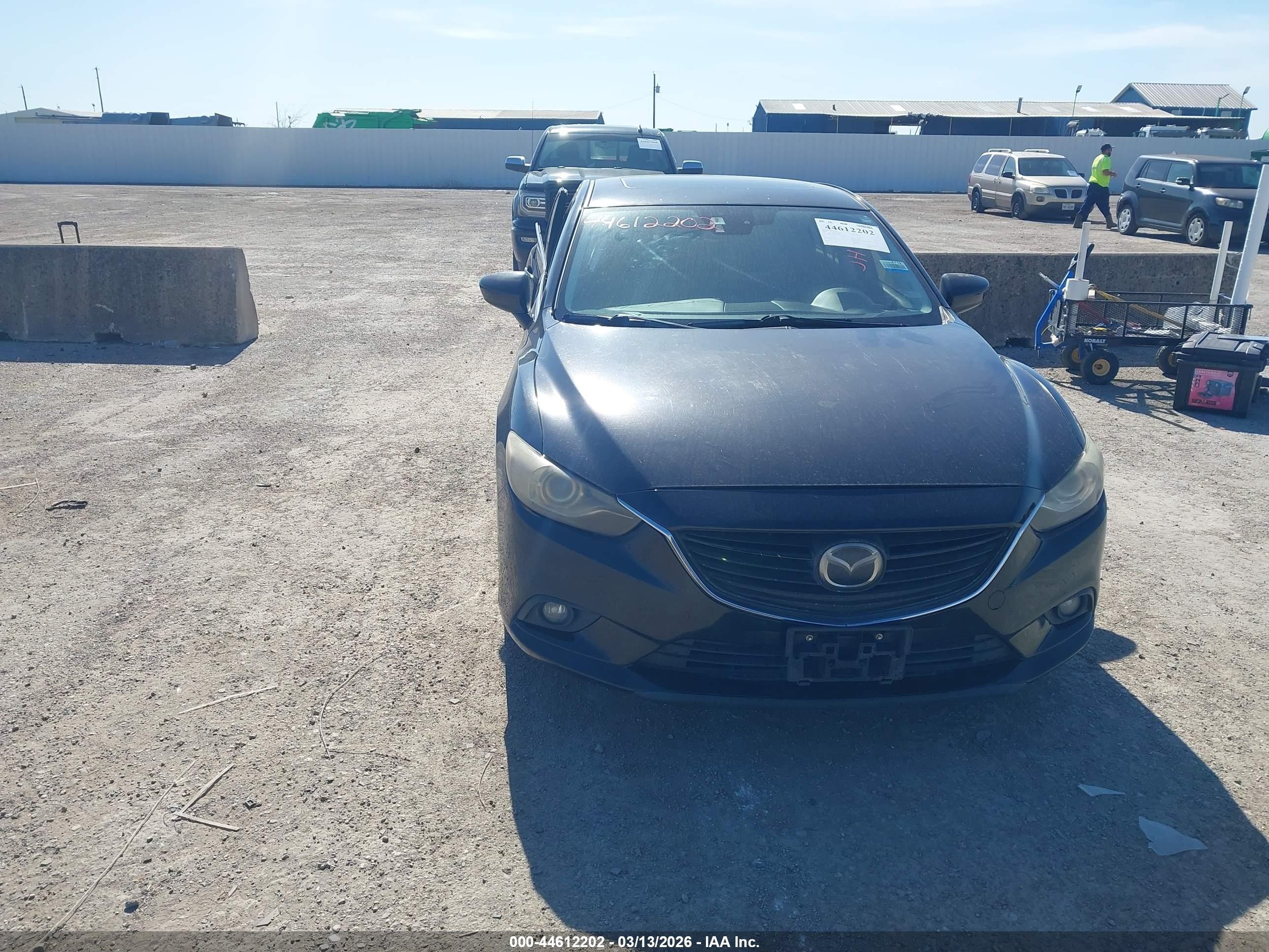 2014 Mazda Mazda6 I Grand Touring Черный vin: JM1GJ1W59E1102547