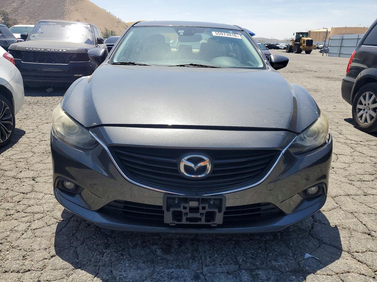 2014 Mazda 6 Grand Touring Charcoal vin: JM1GJ1W59E1111314