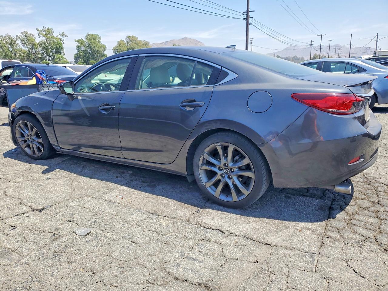 2014 Mazda 6 Grand Touring Charcoal vin: JM1GJ1W59E1111314