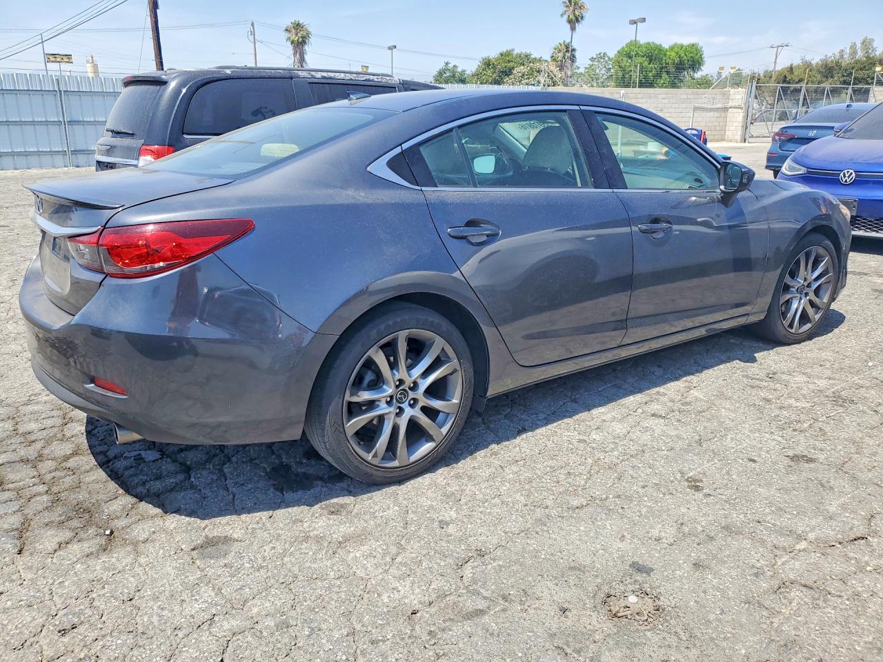 2014 Mazda 6 Grand Touring Charcoal vin: JM1GJ1W59E1111314