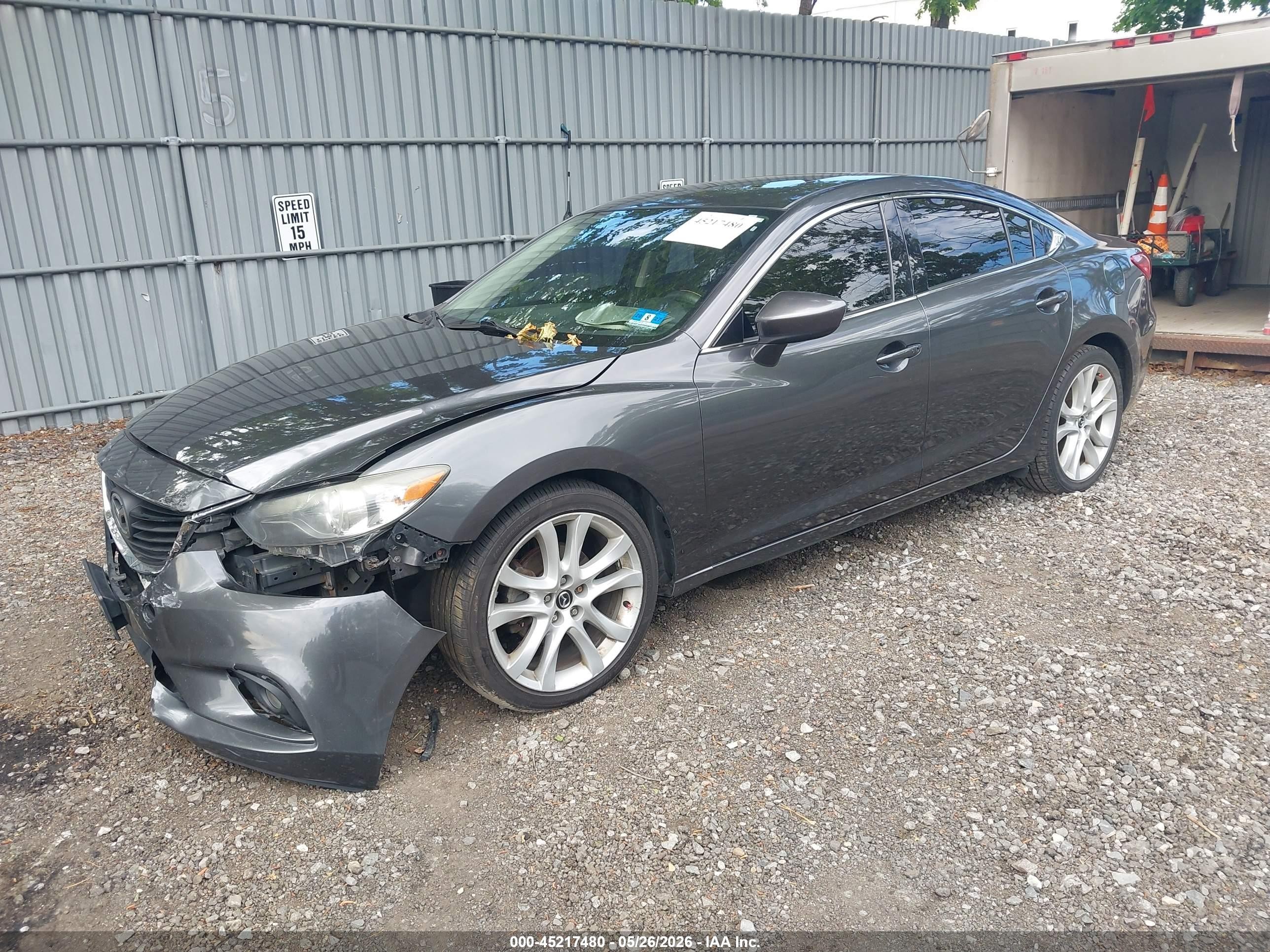 2015 Mazda Mazda6   Черный vin: JM1GJ1W59F1188301