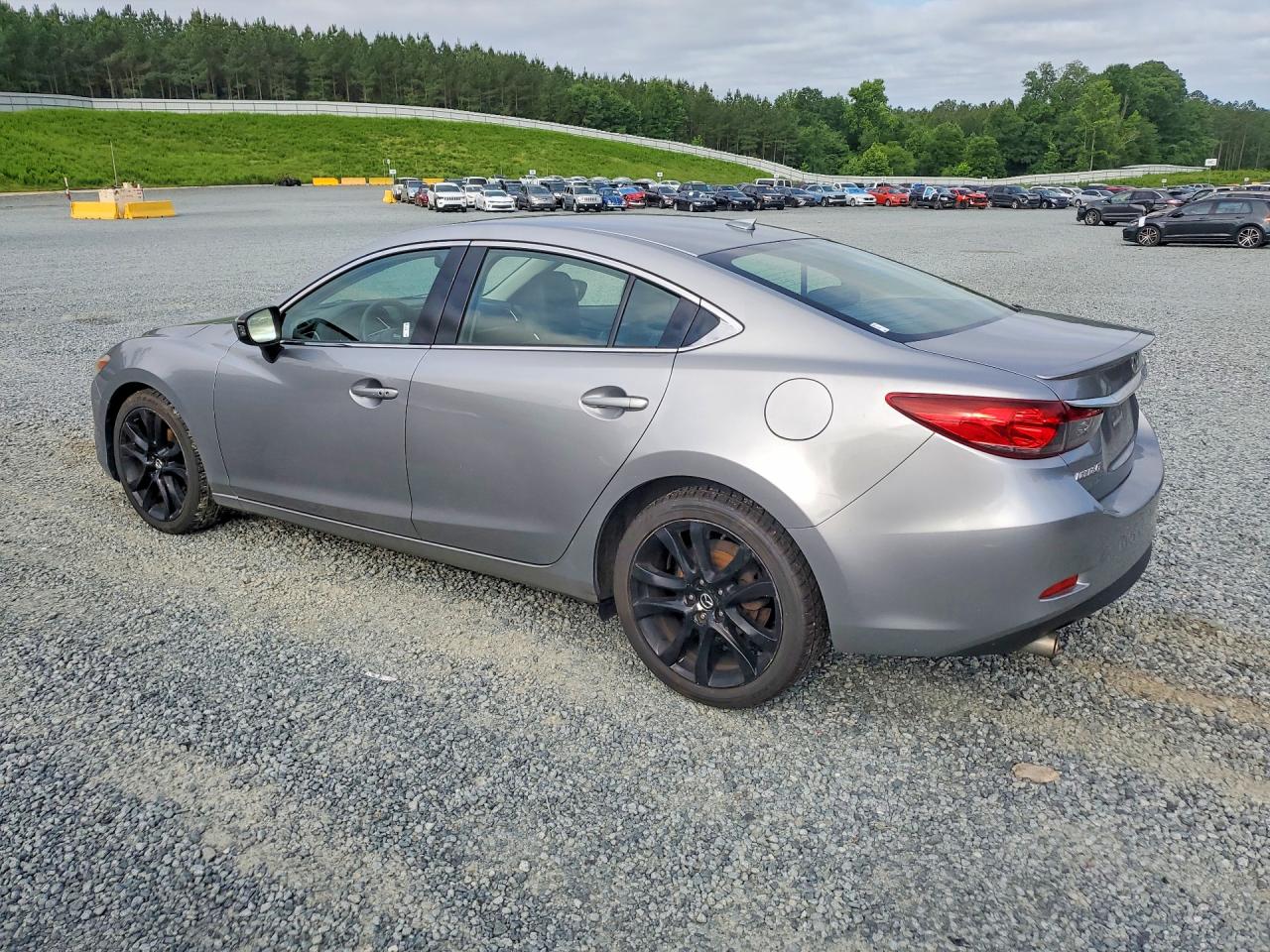 2015 Mazda 6 Grand Touring Silver vin: JM1GJ1W59F1203203
