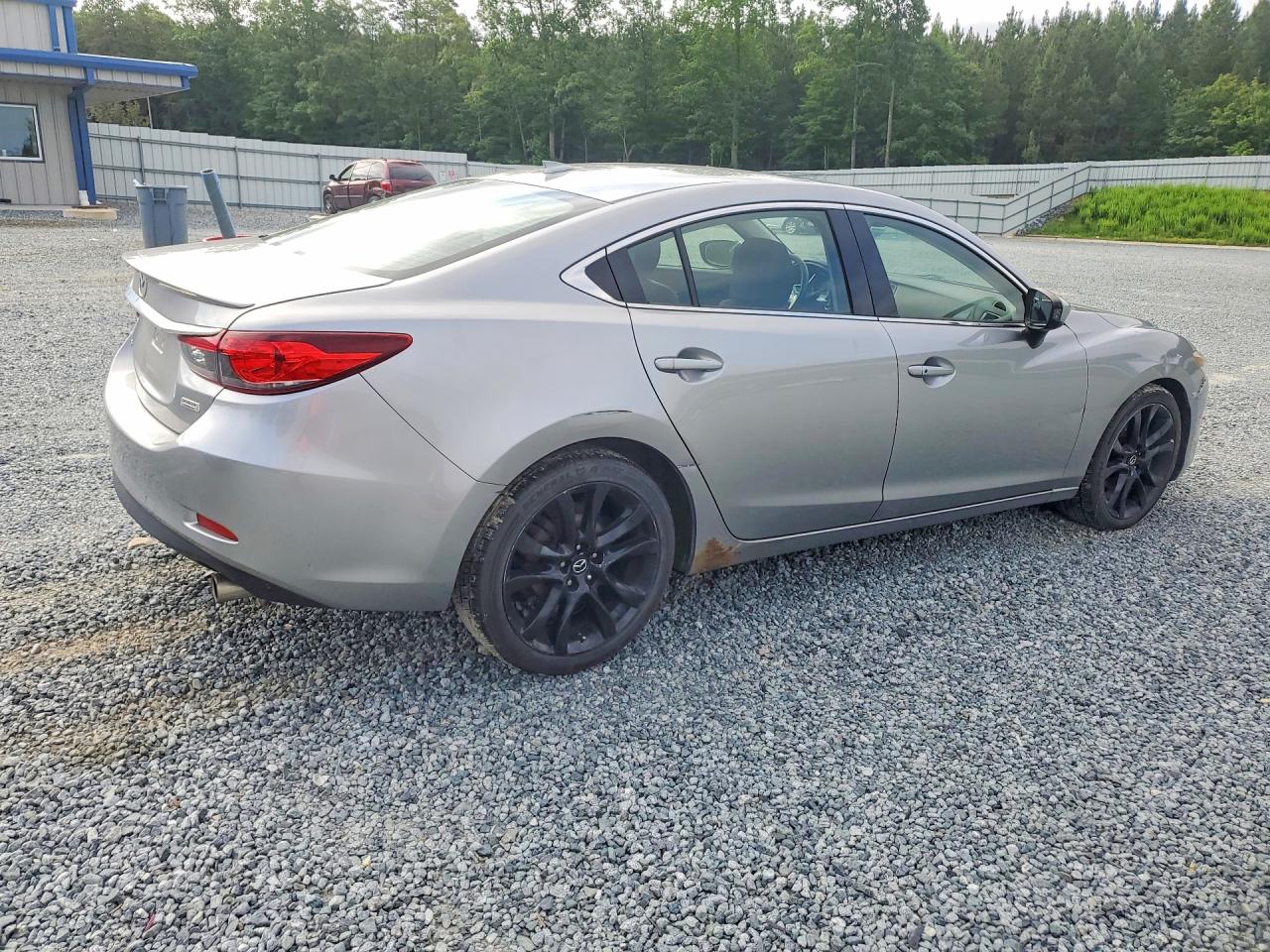 2015 Mazda 6 Grand Touring Silver vin: JM1GJ1W59F1203203