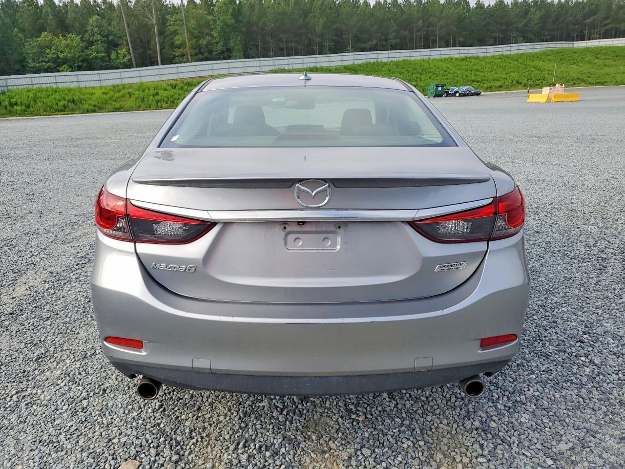 2015 Mazda 6 Grand Touring Silver vin: JM1GJ1W59F1203203