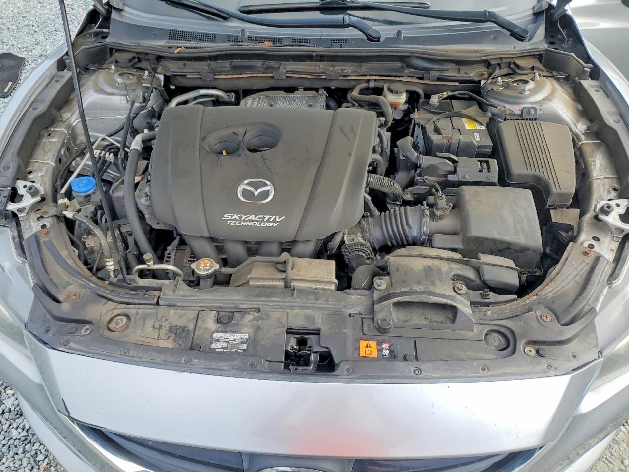 2015 Mazda 6 Grand Touring Silver vin: JM1GJ1W59F1203203