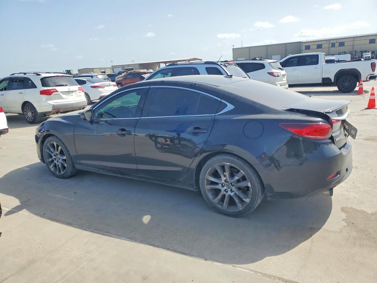 2015 Mazda 6 Grand Touring Black vin: JM1GJ1W59F1206697