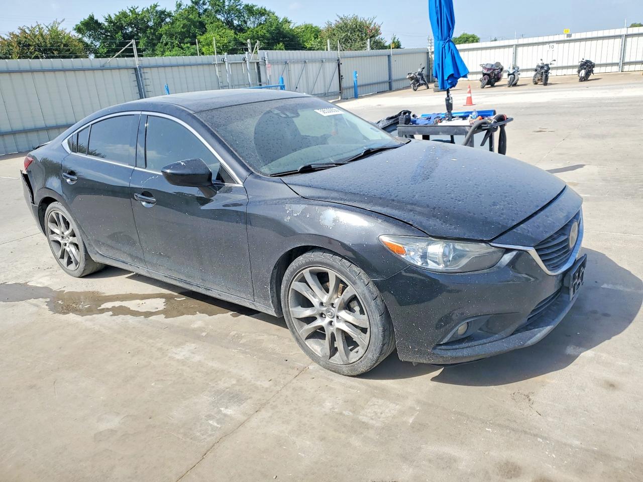 2015 Mazda 6 Grand Touring Black vin: JM1GJ1W59F1206697