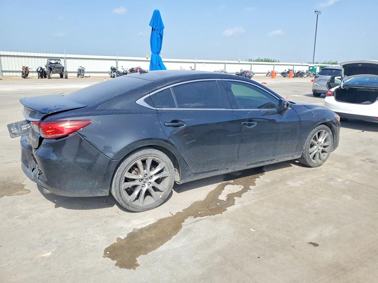 2015 Mazda 6 Grand Touring Black vin: JM1GJ1W59F1206697