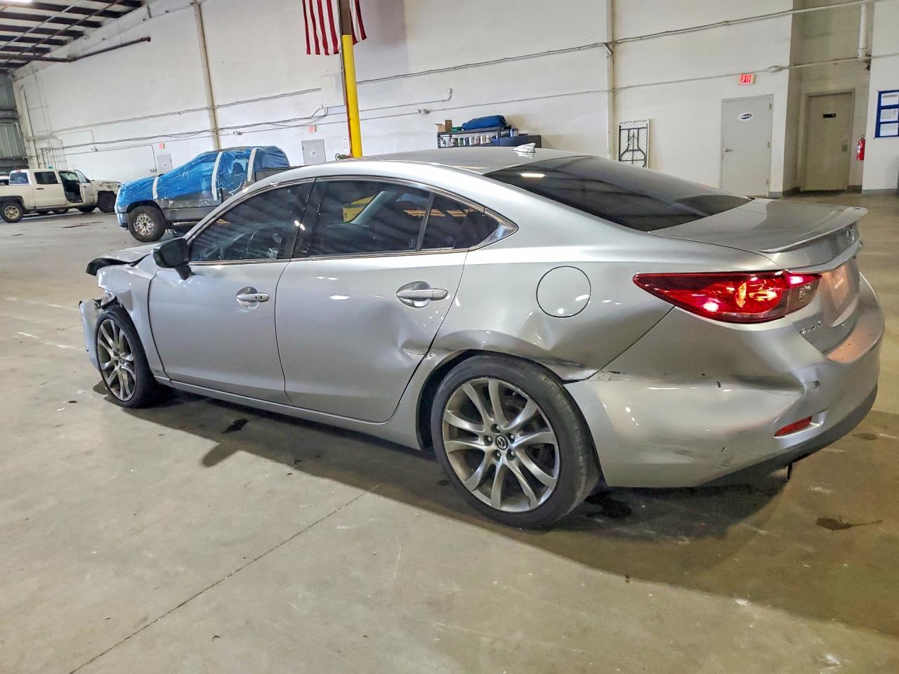 2015 Mazda 6 Grand Touring Silver vin: JM1GJ1W59F1212726