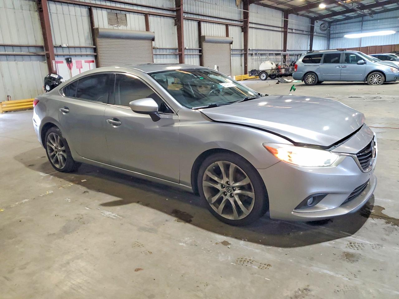2015 Mazda 6 Grand Touring Silver vin: JM1GJ1W59F1212726