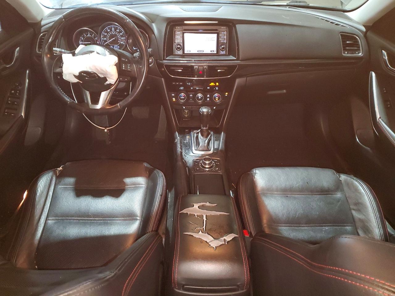 2015 Mazda 6 Grand Touring Silver vin: JM1GJ1W59F1212726