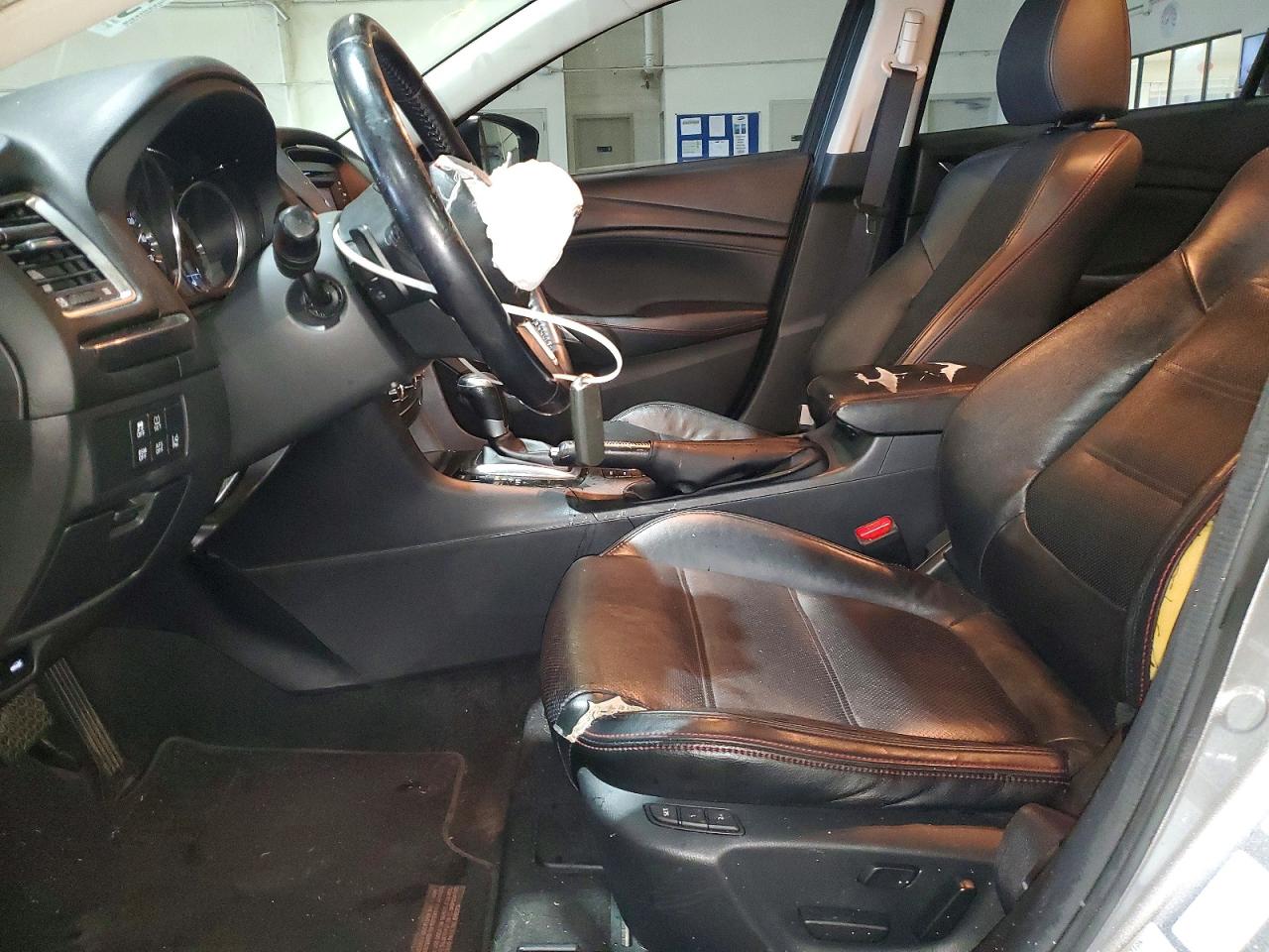2015 Mazda 6 Grand Touring Silver vin: JM1GJ1W59F1212726