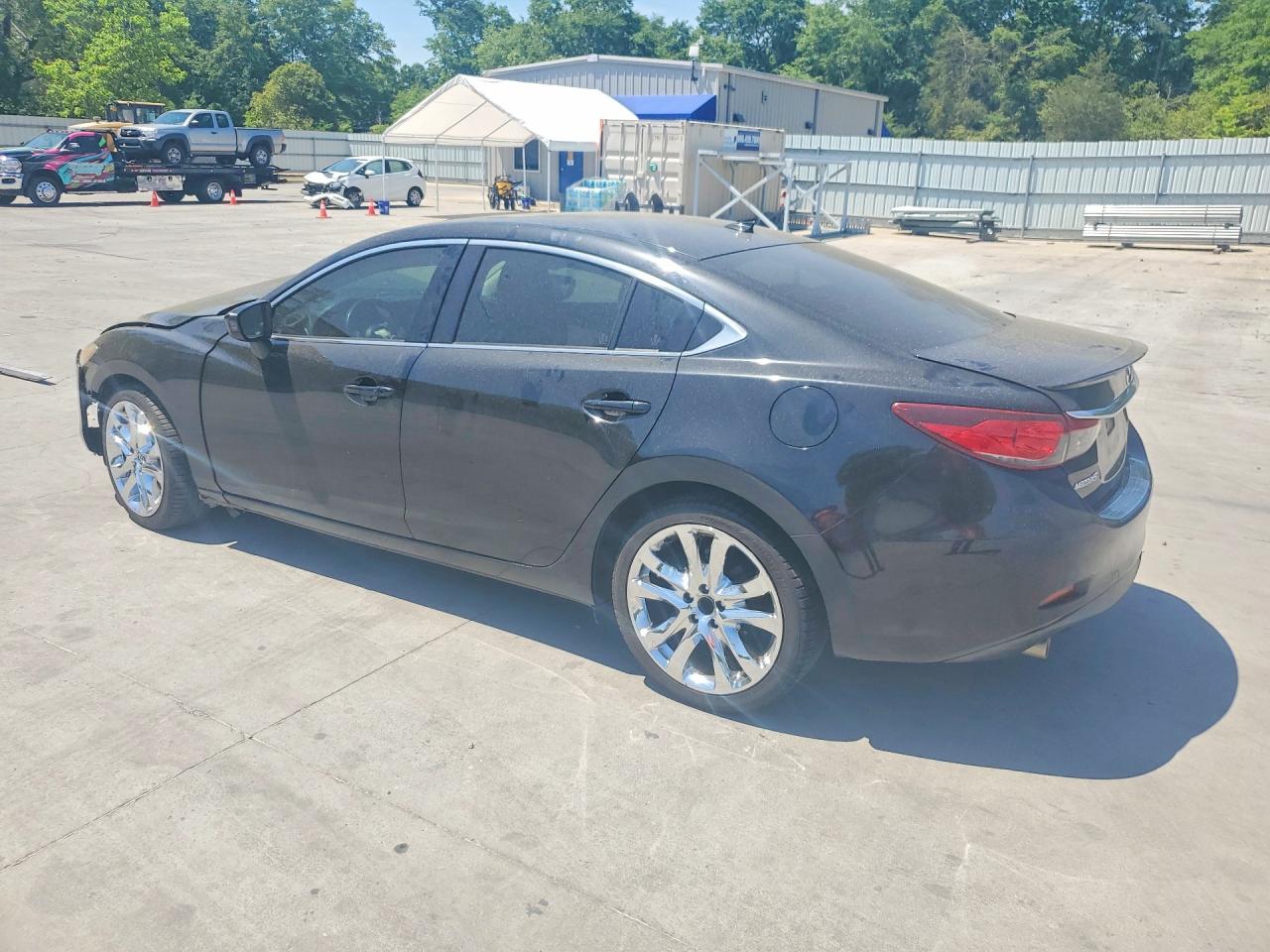 2015 Mazda 6 Grand Touring Черный vin: JM1GJ1W59F1223807