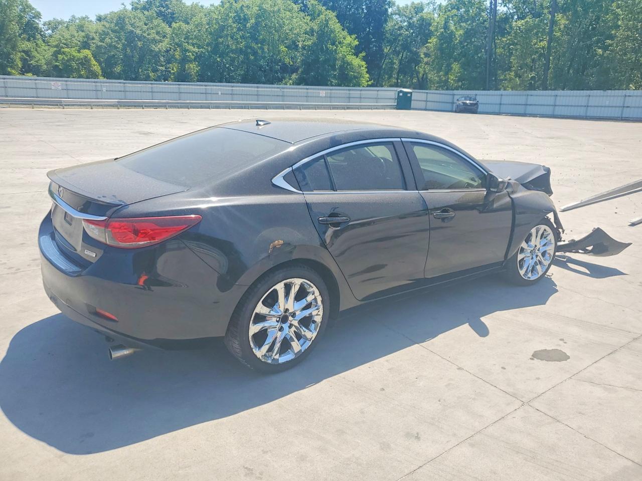 2015 Mazda 6 Grand Touring Черный vin: JM1GJ1W59F1223807