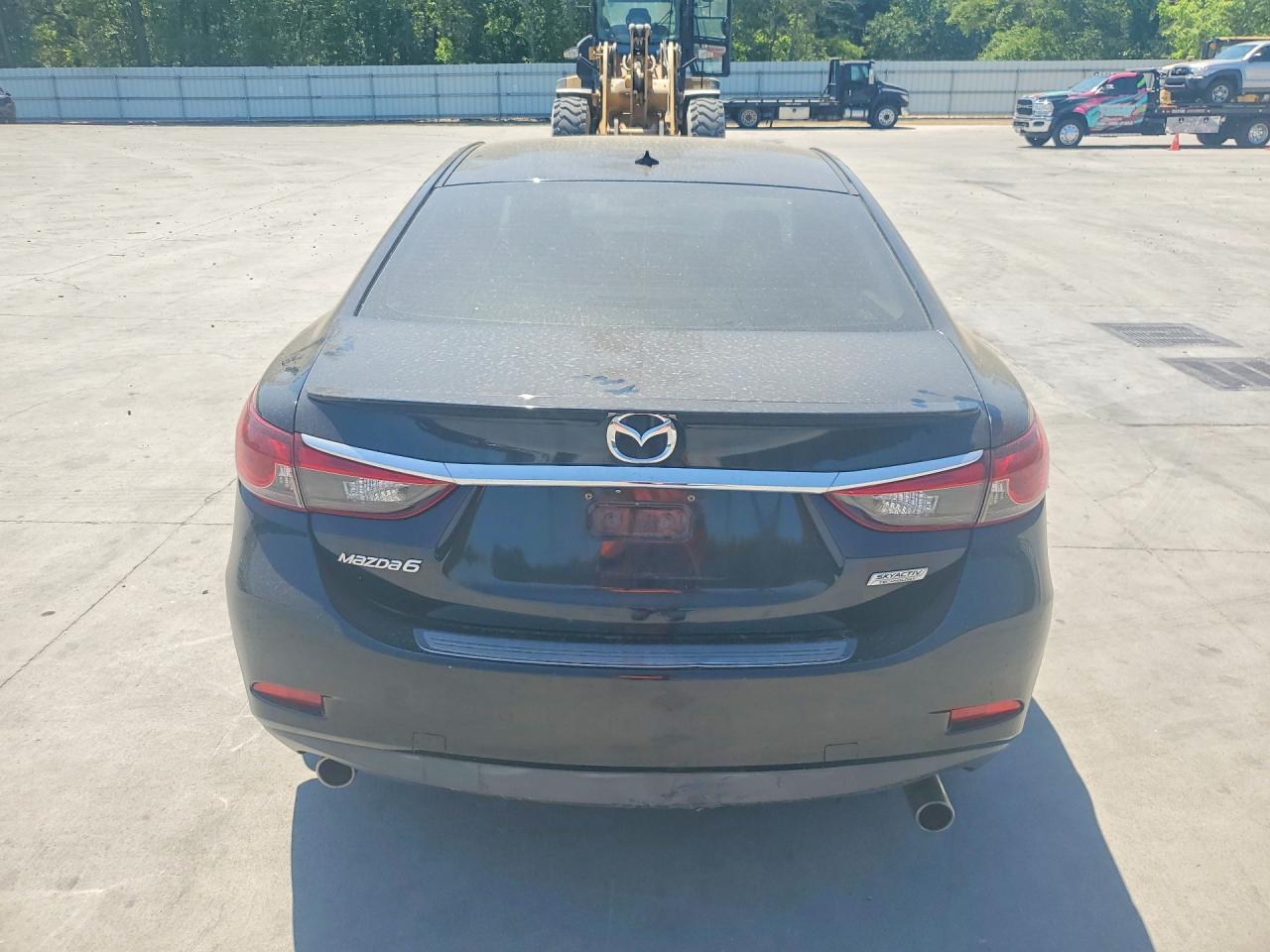 2015 Mazda 6 Grand Touring Черный vin: JM1GJ1W59F1223807