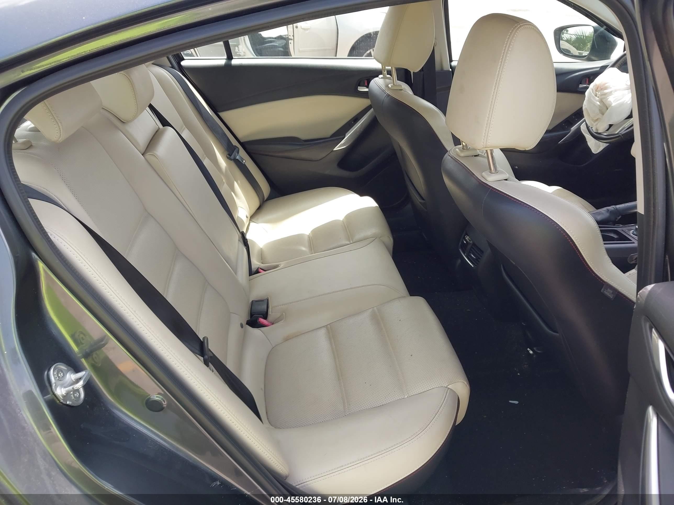 2015 Mazda Mazda6 I Grand Touring Gray vin: JM1GJ1W5XF1181812