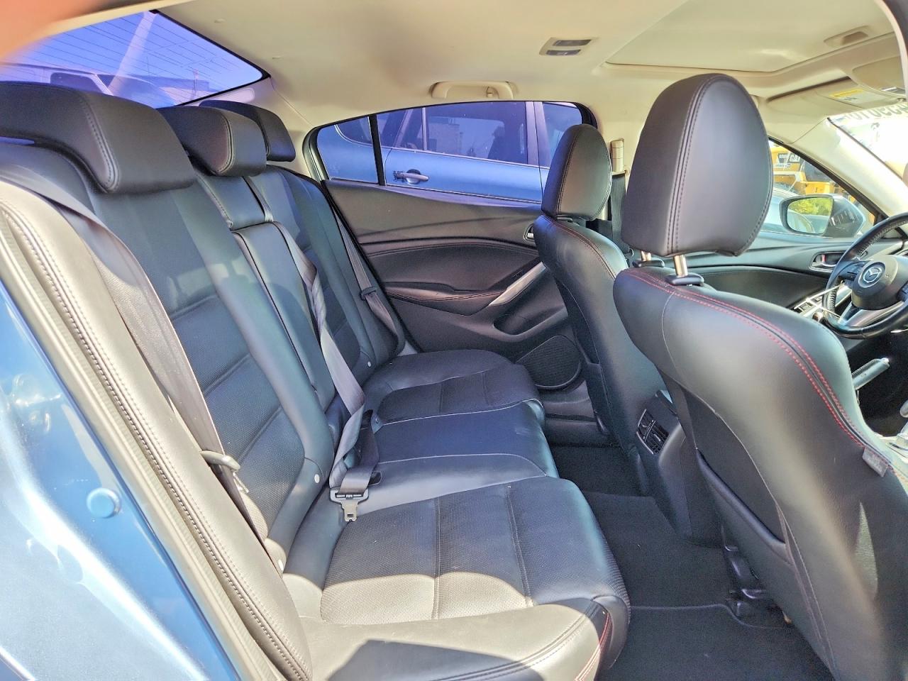 2015 Mazda 6 Grand Touring Blue vin: JM1GJ1W5XF1191109