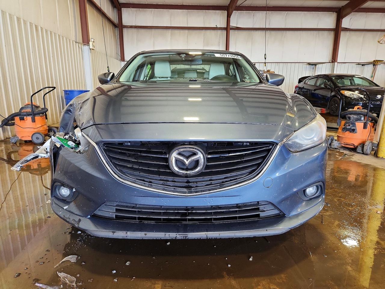 2015 Mazda 6 Grand Touring Серый vin: JM1GJ1W5XF1220964