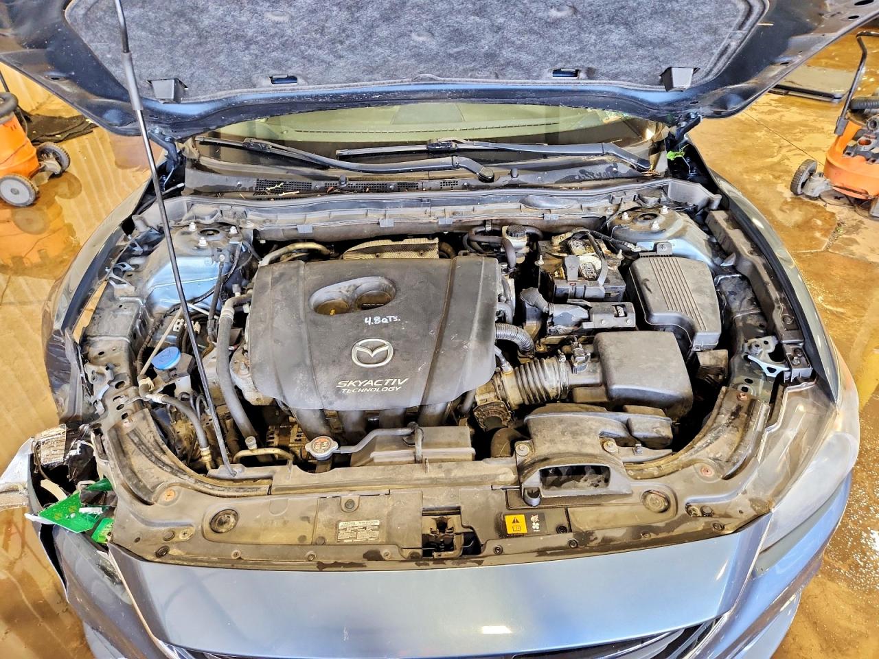 2015 Mazda 6 Grand Touring Серый vin: JM1GJ1W5XF1220964