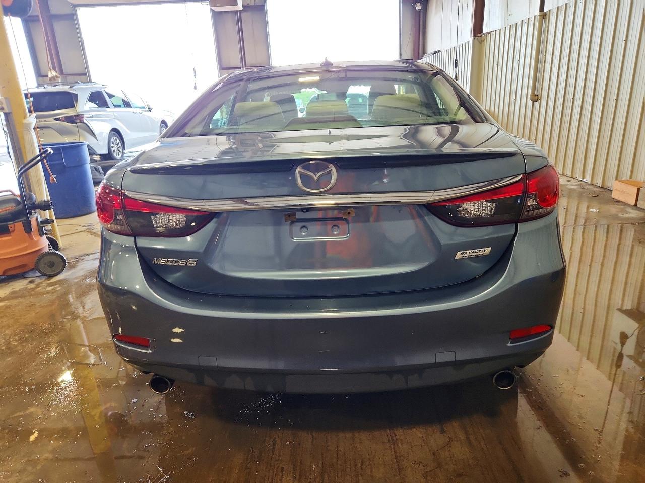 2015 Mazda 6 Grand Touring Серый vin: JM1GJ1W5XF1220964