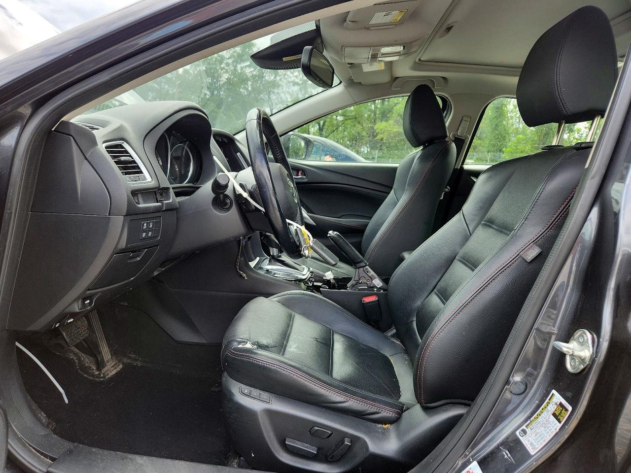 2015 Mazda 6 Grand Touring Серый vin: JM1GJ1W5XF1223847