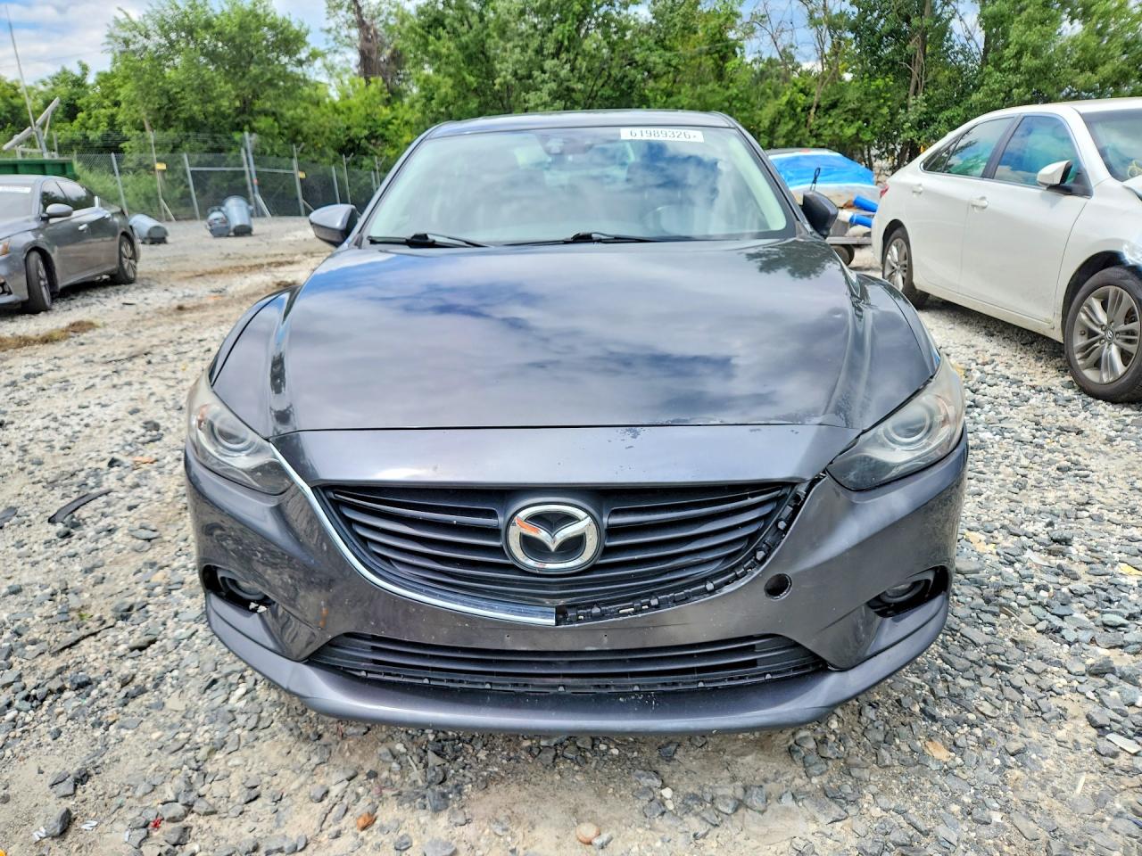 2015 Mazda 6 Grand Touring Серый vin: JM1GJ1W5XF1223847