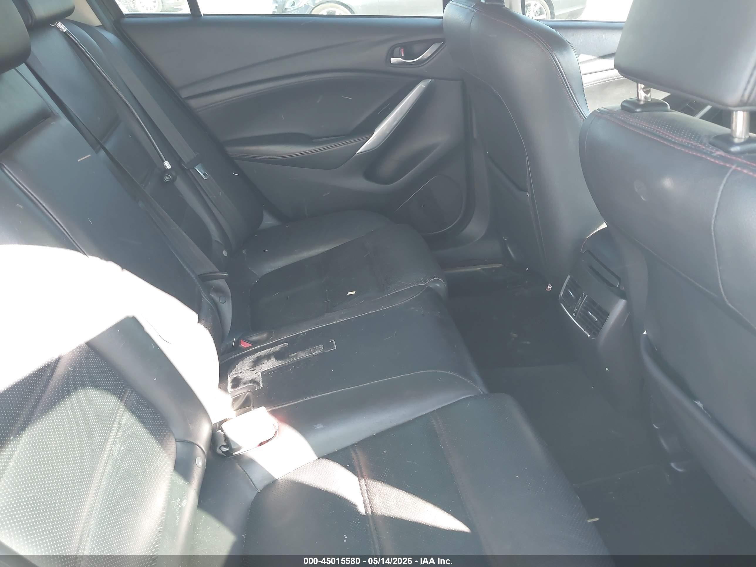 2014 Mazda Mazda6 I Grand Touring White vin: JM1GJ1W60E1116491