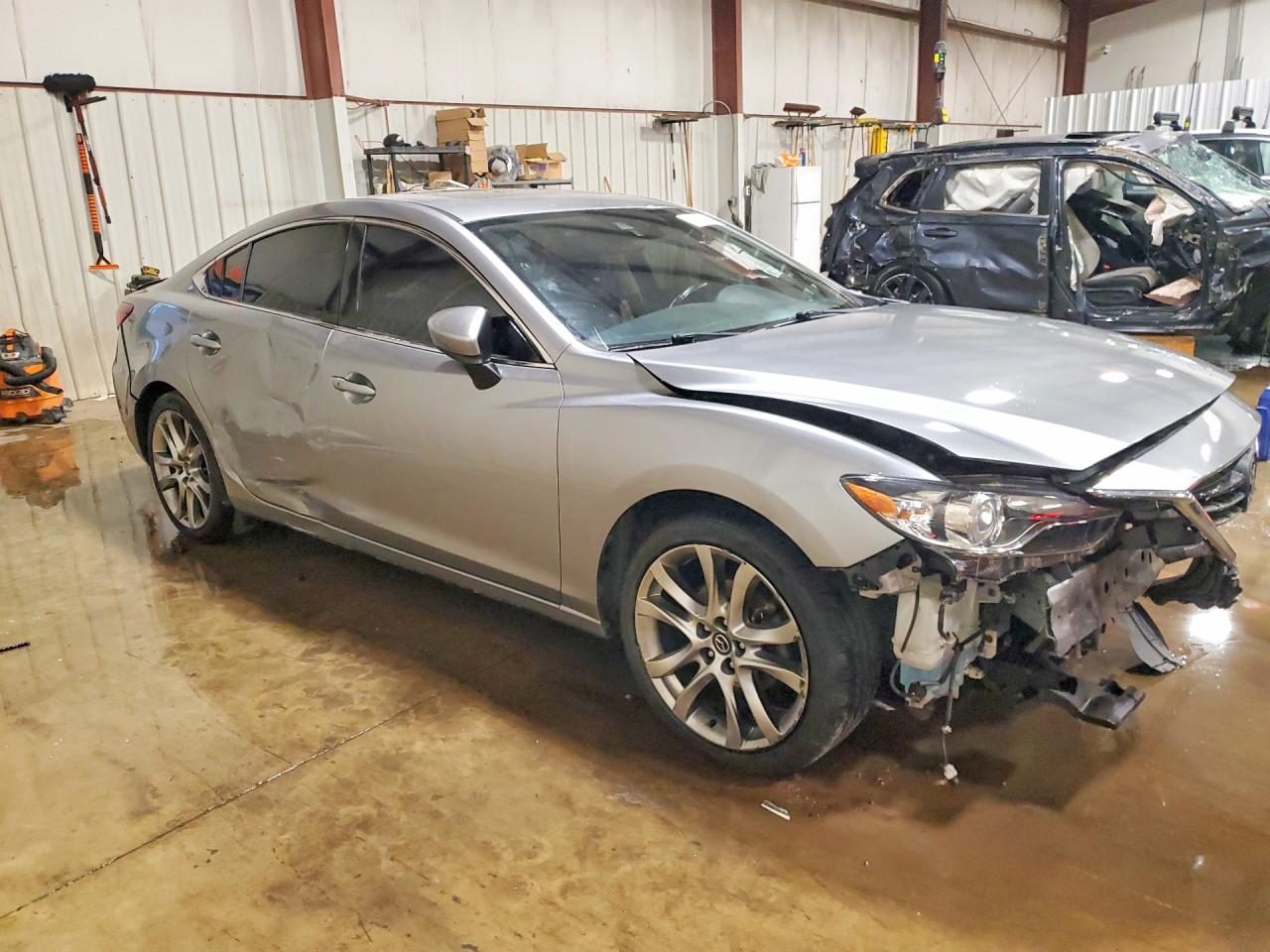 2014 Mazda 6 Grand Touring Gray vin: JM1GJ1W60E1121044