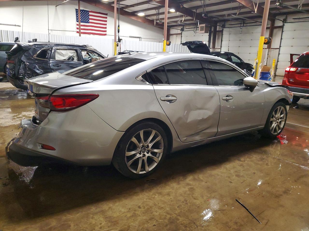 2014 Mazda 6 Grand Touring Gray vin: JM1GJ1W60E1121044