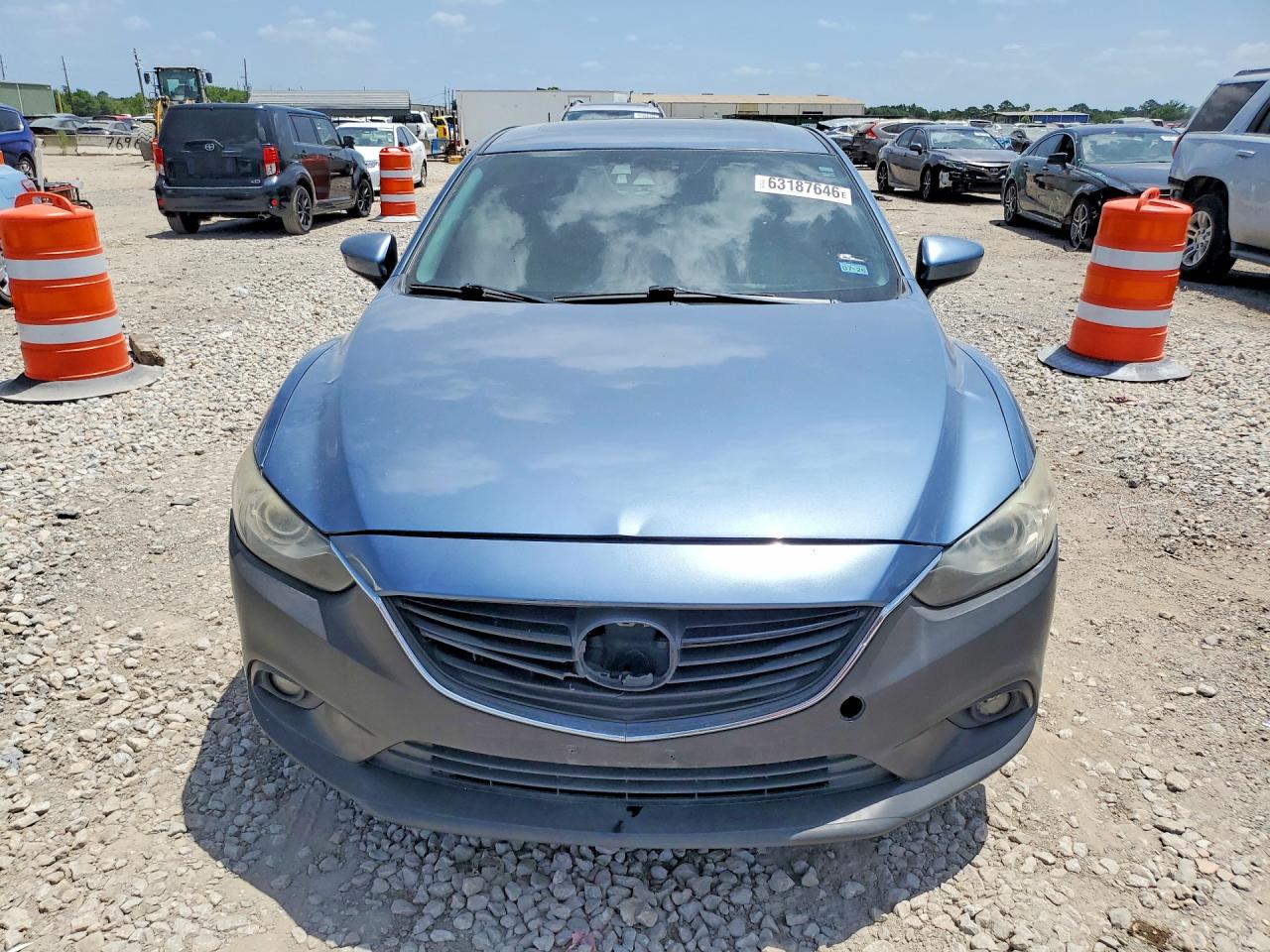 2014 Mazda 6 Grand Touring Black vin: JM1GJ1W60E1160359