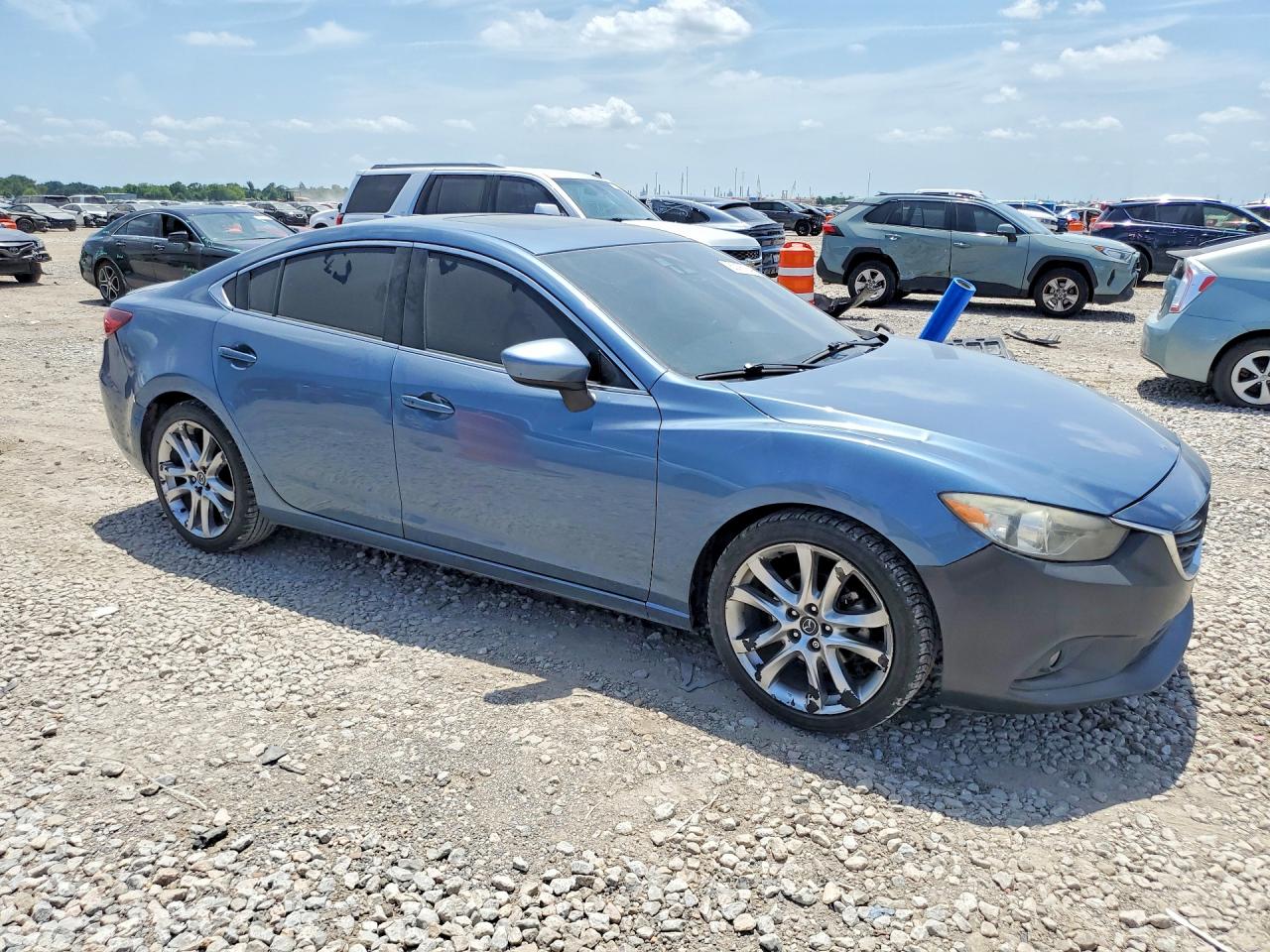 2014 Mazda 6 Grand Touring Black vin: JM1GJ1W60E1160359