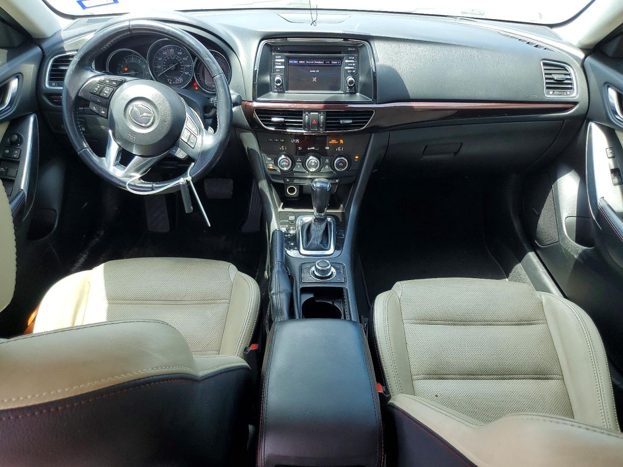 2014 Mazda 6 Grand Touring Black vin: JM1GJ1W60E1160359