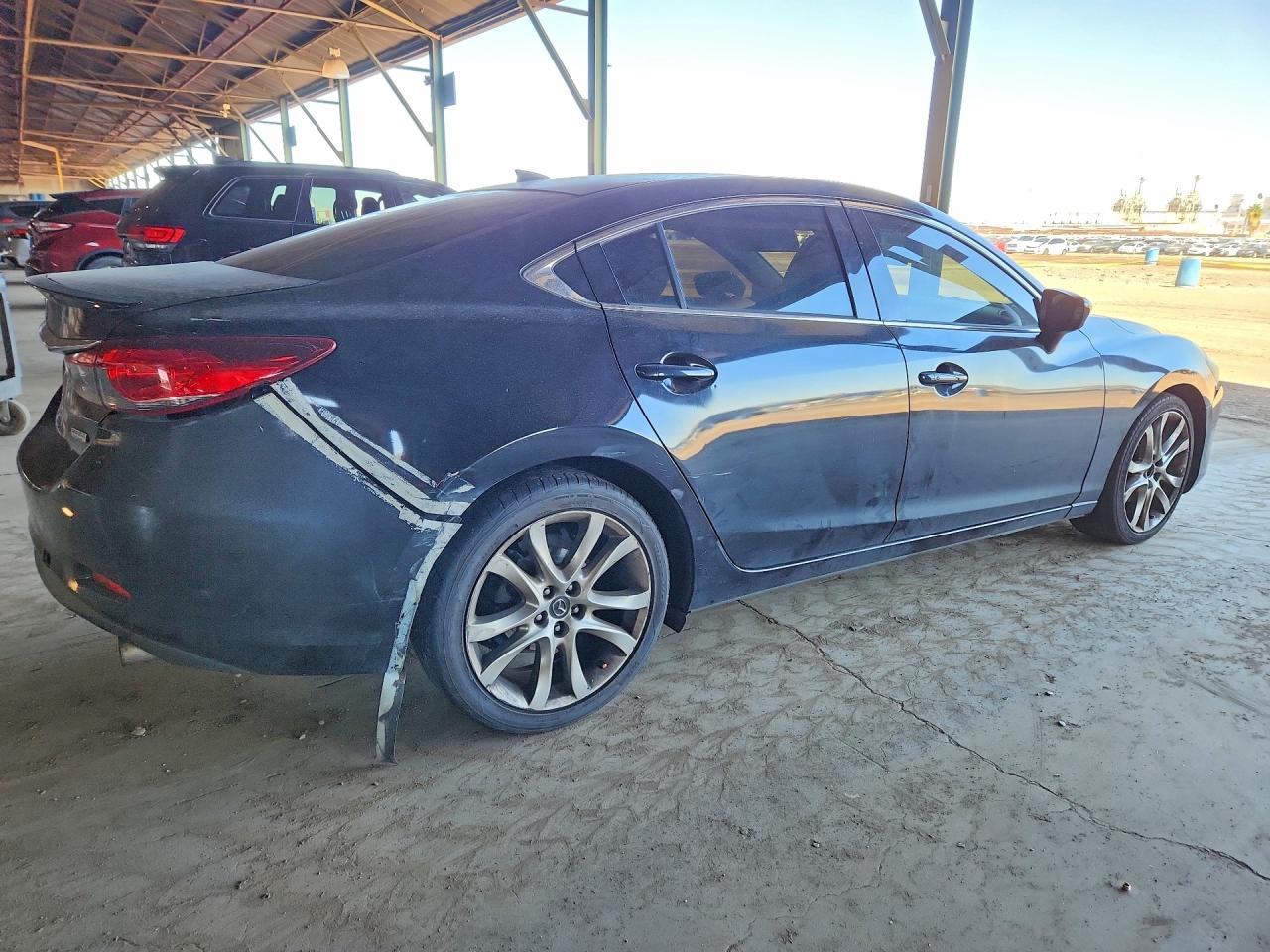 2014 Mazda 6 Grand Touring Black vin: JM1GJ1W61E1128892