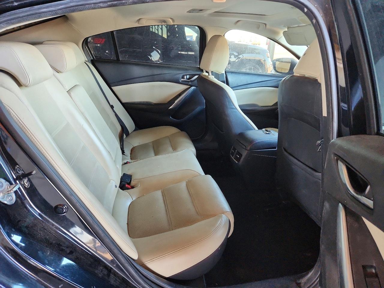 2014 Mazda 6 Grand Touring Black vin: JM1GJ1W61E1128892