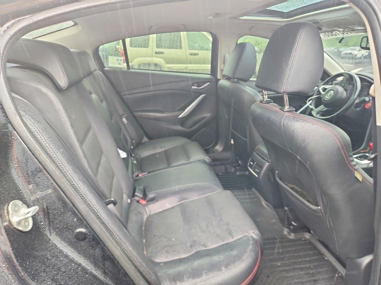 2014 Mazda 6 Grand Touring Black vin: JM1GJ1W62E1155793