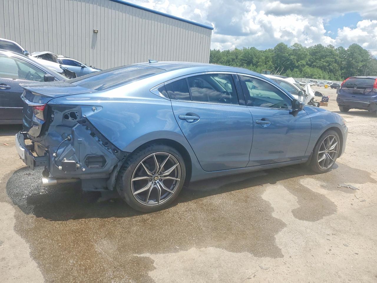 2015 Mazda 6 Grand Touring Teal vin: JM1GJ1W62F1171283