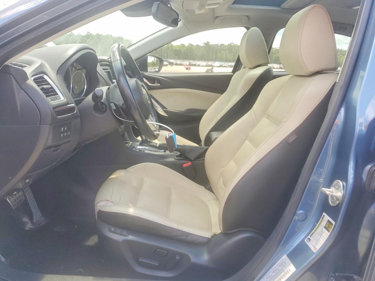 2015 Mazda 6 Grand Touring Teal vin: JM1GJ1W62F1171283