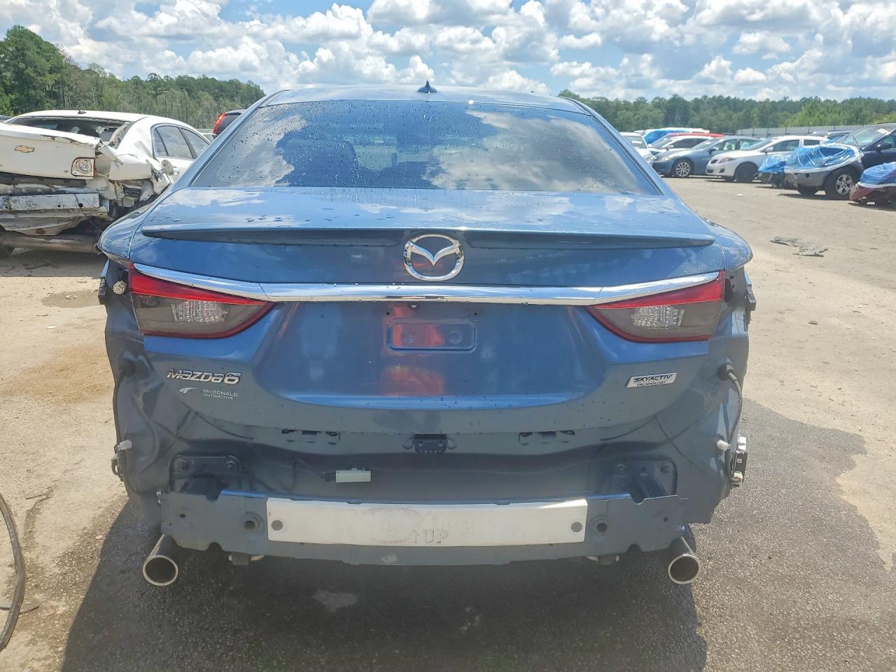 2015 Mazda 6 Grand Touring Teal vin: JM1GJ1W62F1171283