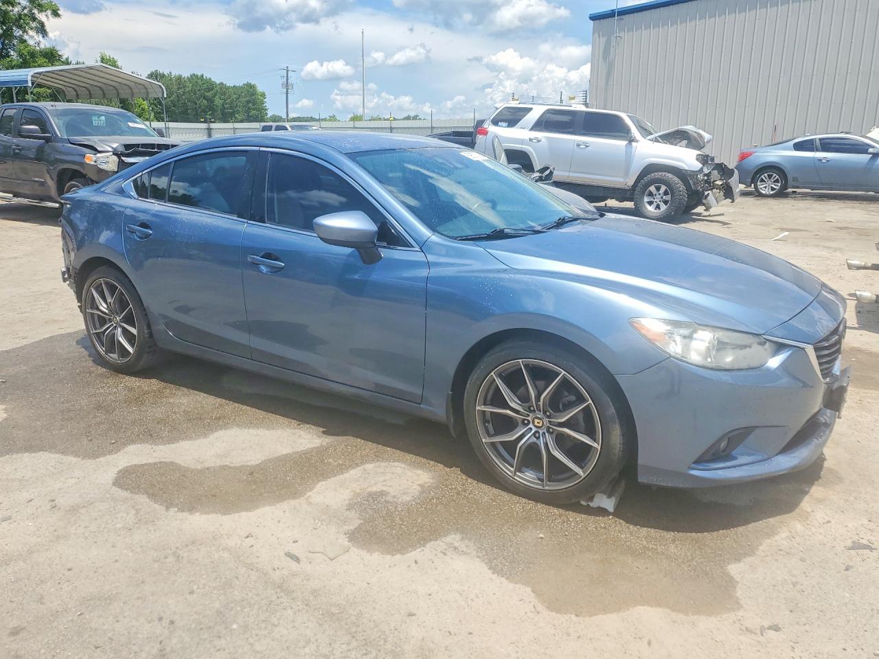2015 Mazda 6 Grand Touring Teal vin: JM1GJ1W62F1171283