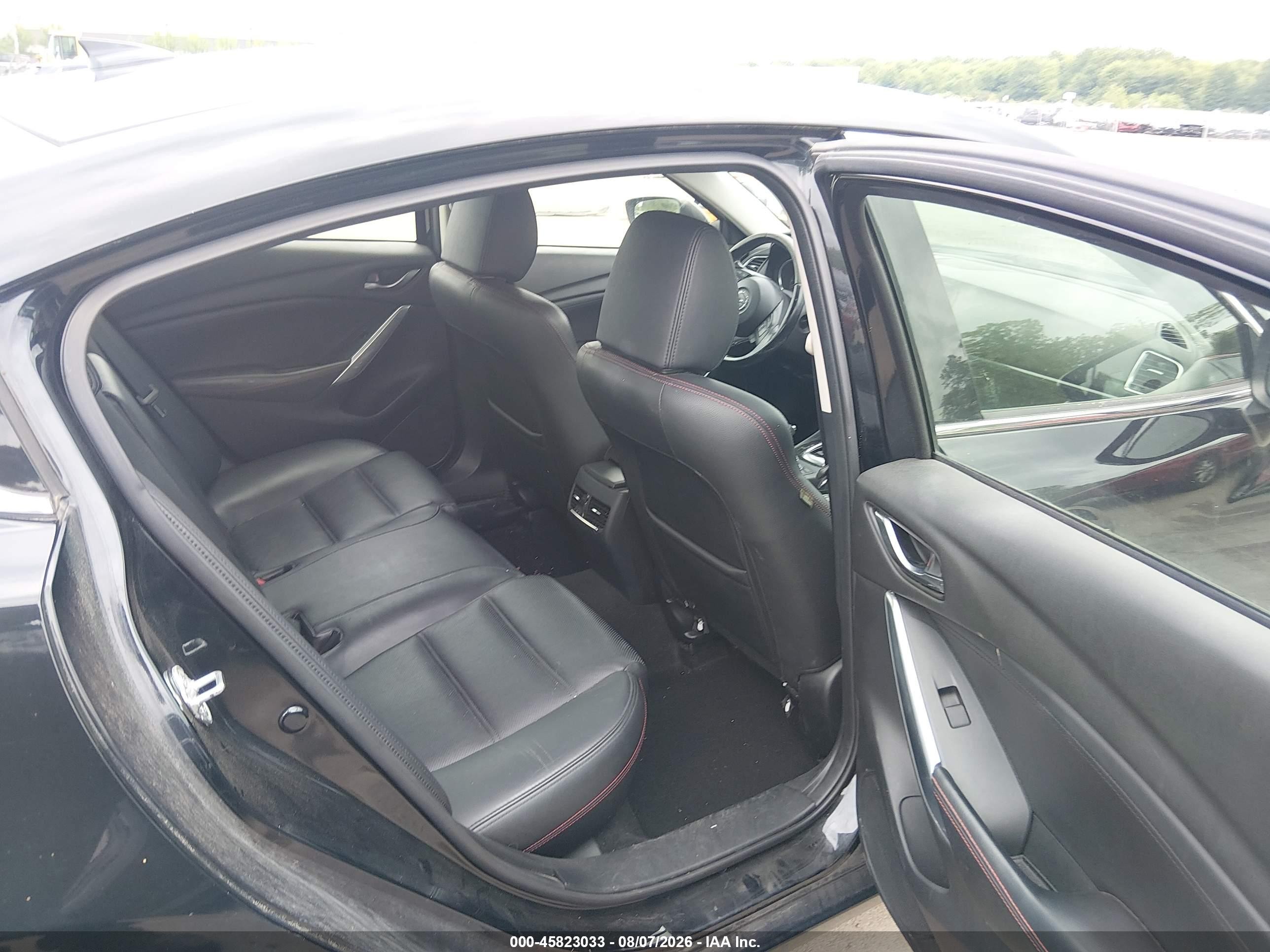 2014 Mazda Mazda6 I Grand Touring Black vin: JM1GJ1W63E1114248
