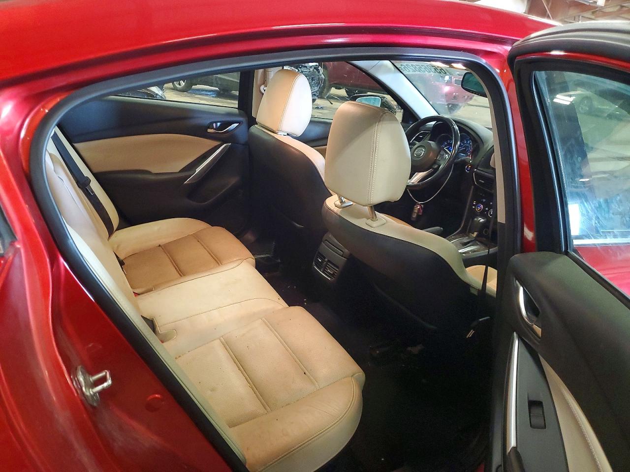 2014 Mazda 6 Grand Touring Бордовый vin: JM1GJ1W63E1140557
